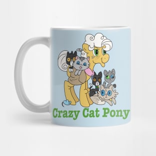 Crazy Cat Pony Mug